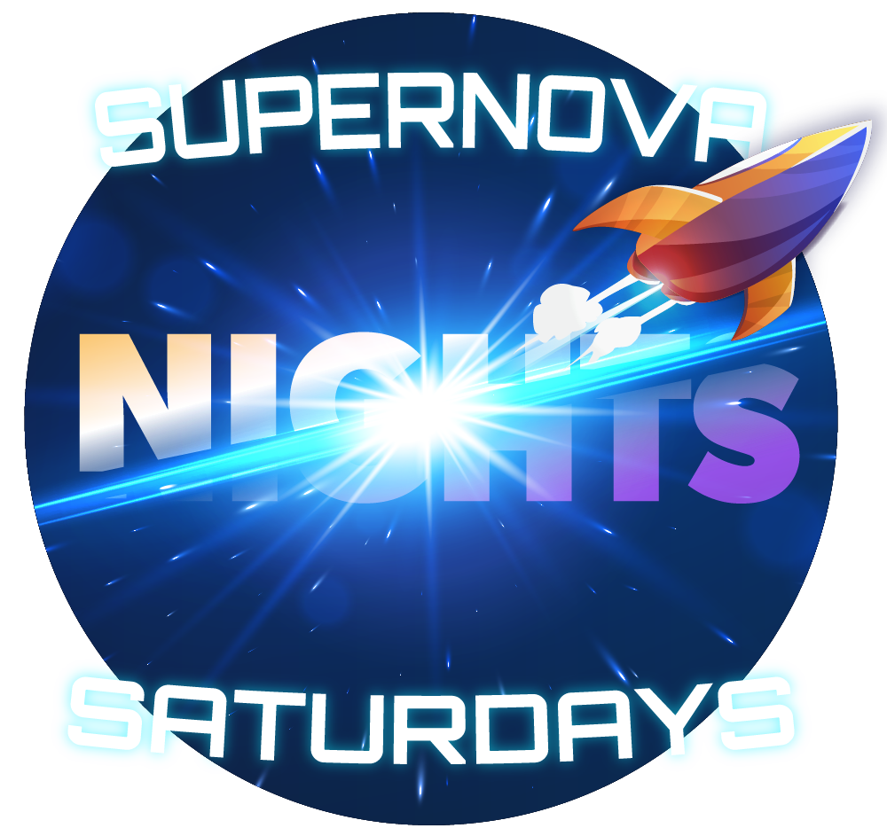 our supernova saturday nights logo